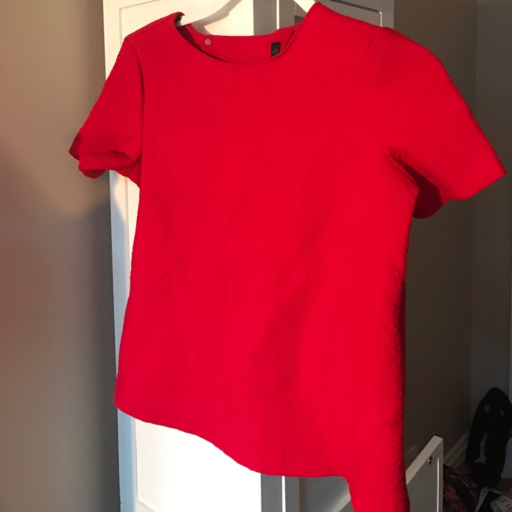 Zara cut-out back top